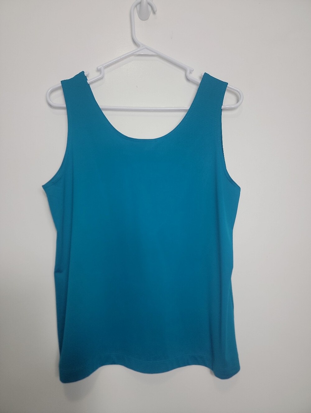 Chico's Women's Teal Tank Top, 3 (XL) - Picture 2 of 7